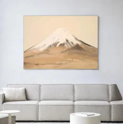 Wandkleed Fuji Mountain in maat en frame naar keuze