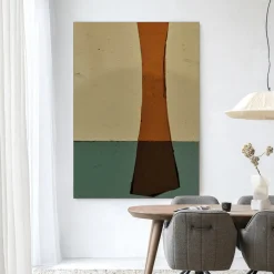 Wandkleed Geen Mosterd in maat en frame naar keuze