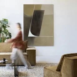 Wandkleed Gentleness in maat en frame naar keuze