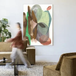 Wandkleed Grounding in maat en frame naar keuze