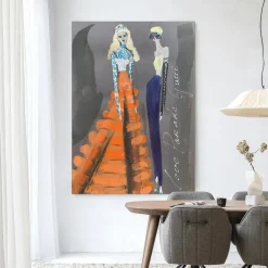 Wandkleed Gucci in maat en frame naar keuze