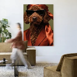 Wandkleed Guus in maat en frame naar keuze