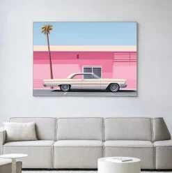 Wandkleed Hammer in maat en frame naar keuze