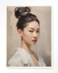 Wandkleed Haruto in maat en frame naar keuze