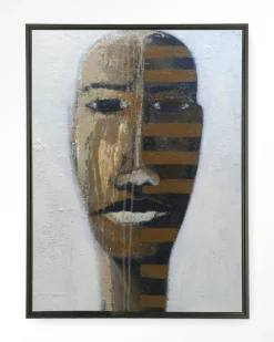 Wandkleed Head 1 in maat en frame naar keuze