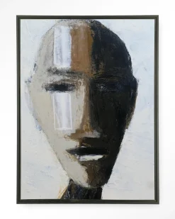 Wandkleed Head 2 in maat en frame naar keuze