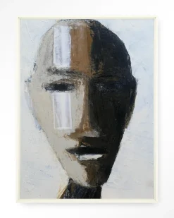 Wandkleed Head 2 in maat en frame naar keuze