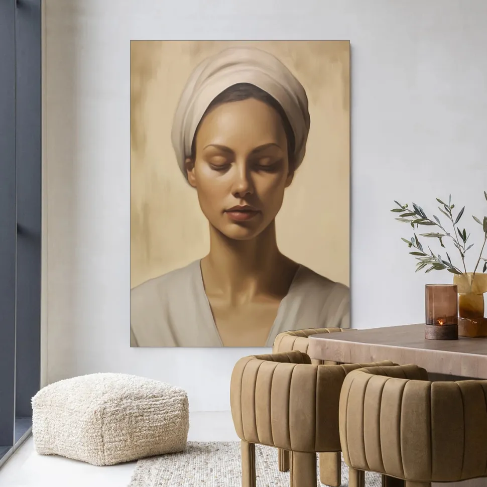 Wandkleed Healing in maat en frame naar keuze