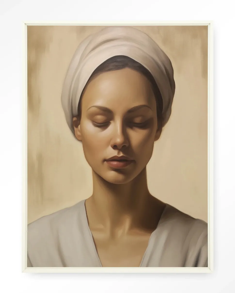 Wandkleed Healing in maat en frame naar keuze