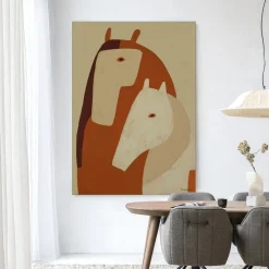 Wandkleed Held By Her in maat en frame naar keuze