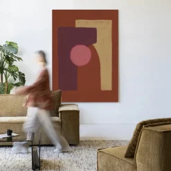 Wandkleed Herbal in maat en frame naar keuze