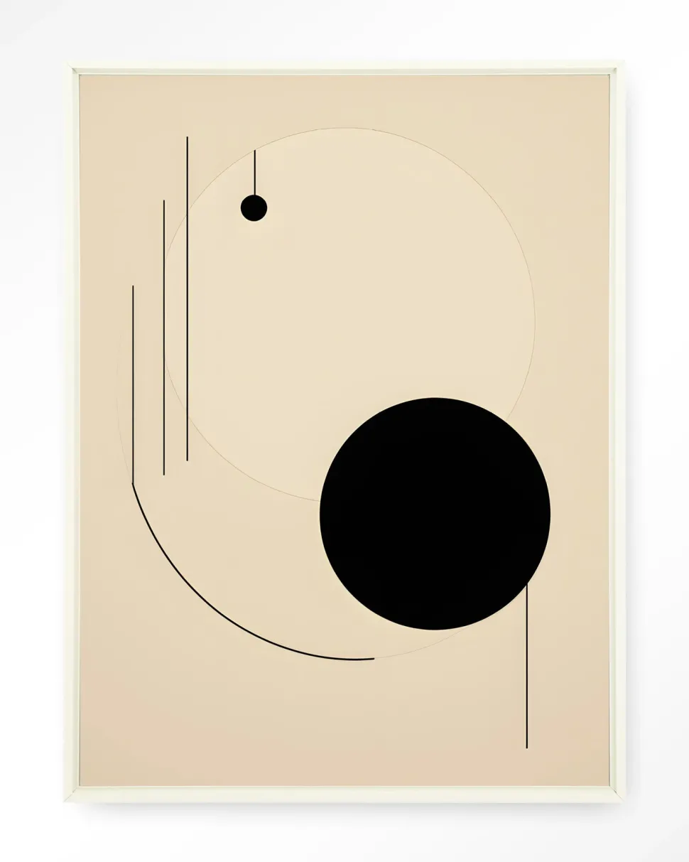 Wandkleed Kyoto in maat en frame naar keuze