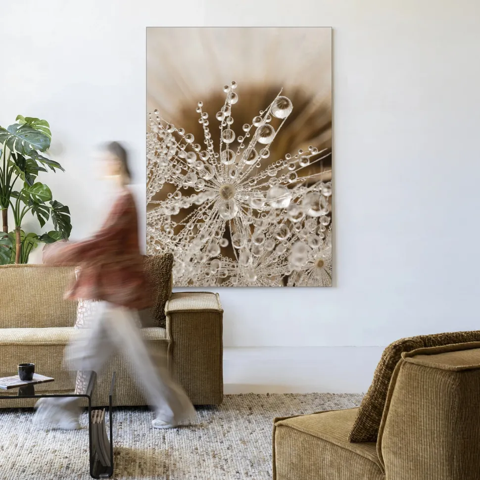 Wandkleed Landelijke Natuur in maat en frame naar keuze