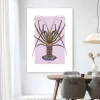 Wandkleed Langosta in maat en frame naar keuze