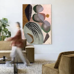 Wandkleed Latmos in maat en frame naar keuze