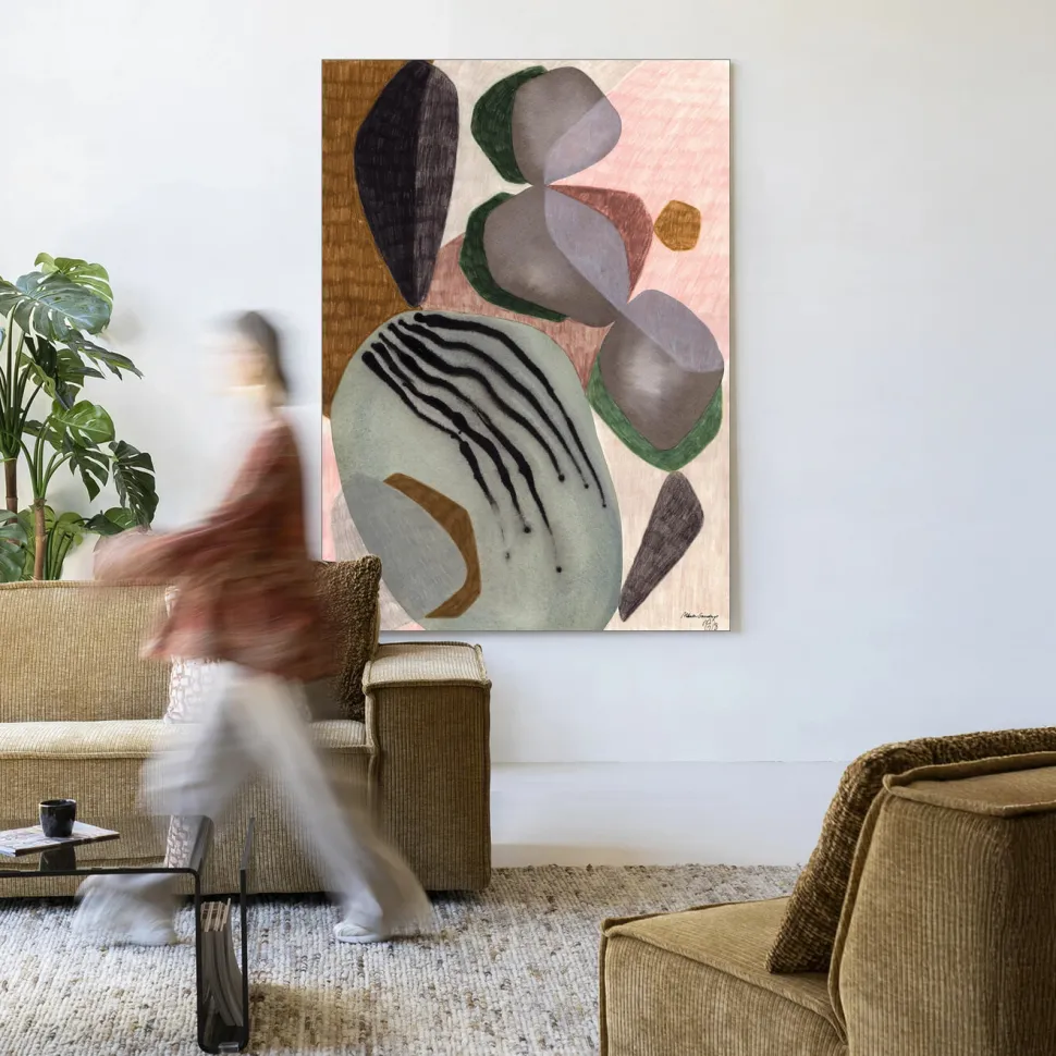 Wandkleed Latmos in maat en frame naar keuze