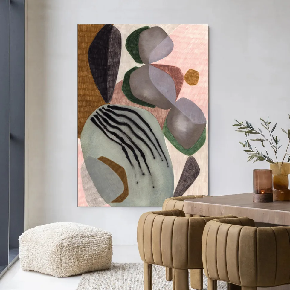 Wandkleed Latmos in maat en frame naar keuze