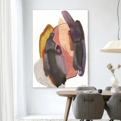 Wandkleed Magnetism in maat en frame naar keuze