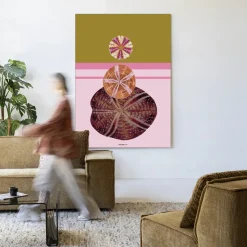 Wandkleed Marinus 3 in maat en frame naar keuze