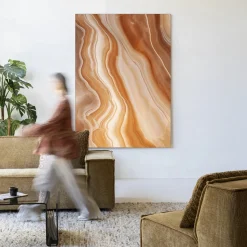 Wandkleed Marvelous Dark in maat en frame naar keuze