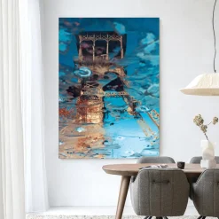 Wandkleed Mirror Me in maat en frame naar keuze