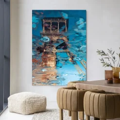 Wandkleed Mirror Me in maat en frame naar keuze