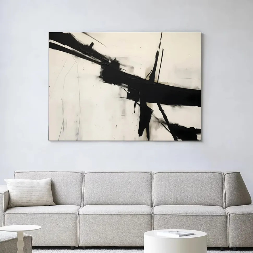 Wandkleed Montagne in maat en frame naar keuze