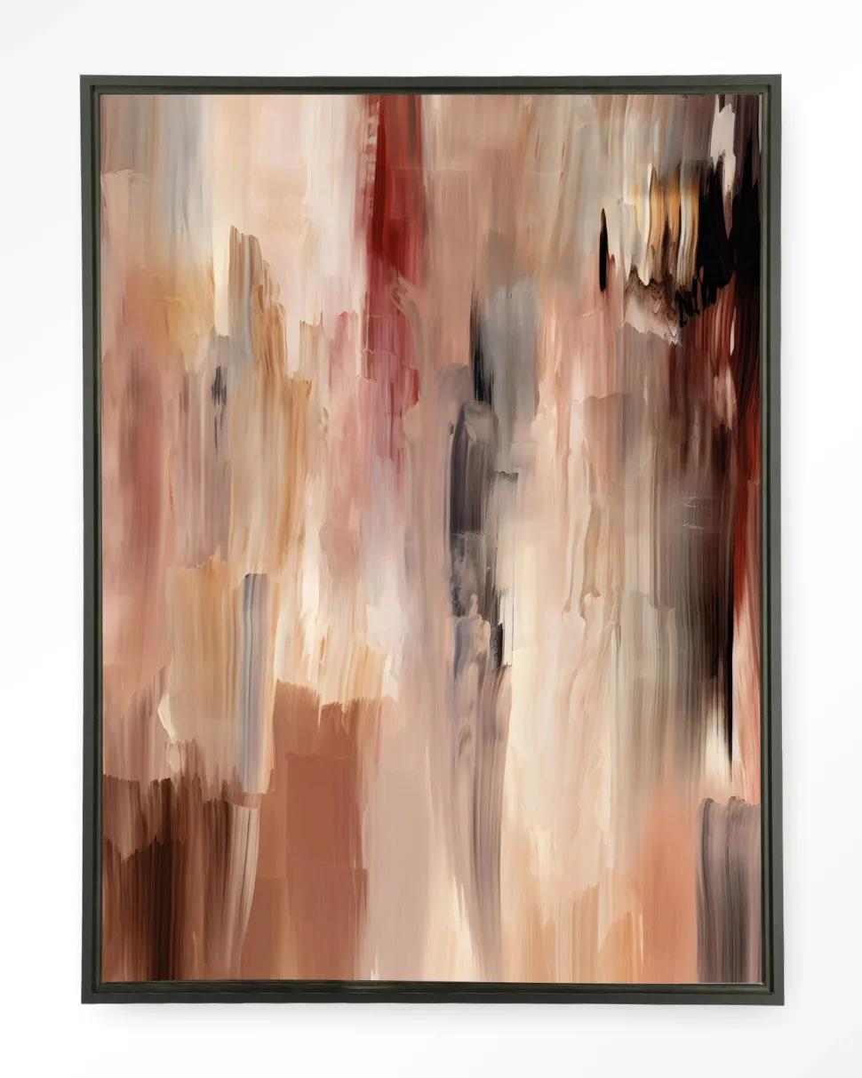 Wandkleed Monterosso in maat en frame naar keuze