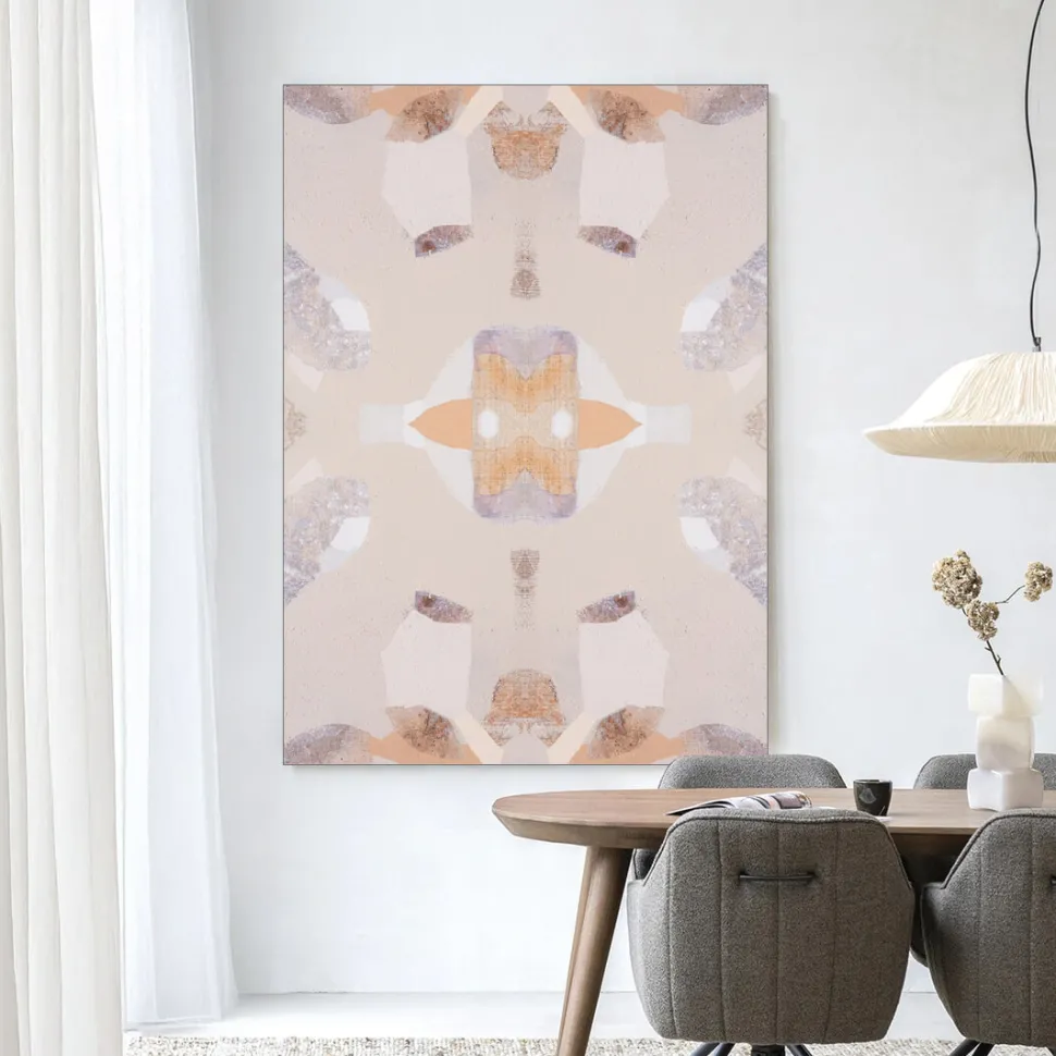 Wandkleed Mountain Lion in maat en frame naar keuze