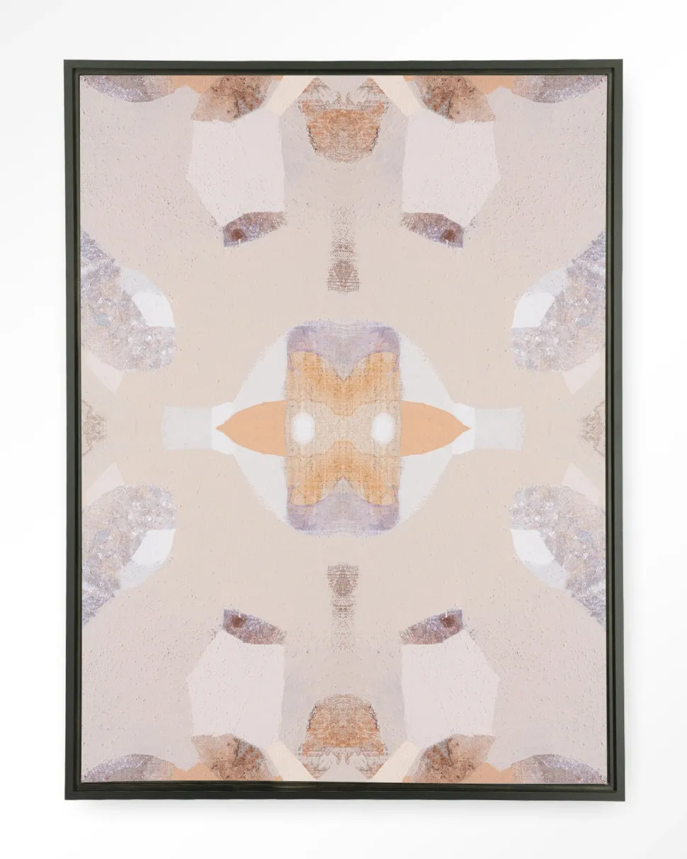 Wandkleed Mountain Lion in maat en frame naar keuze