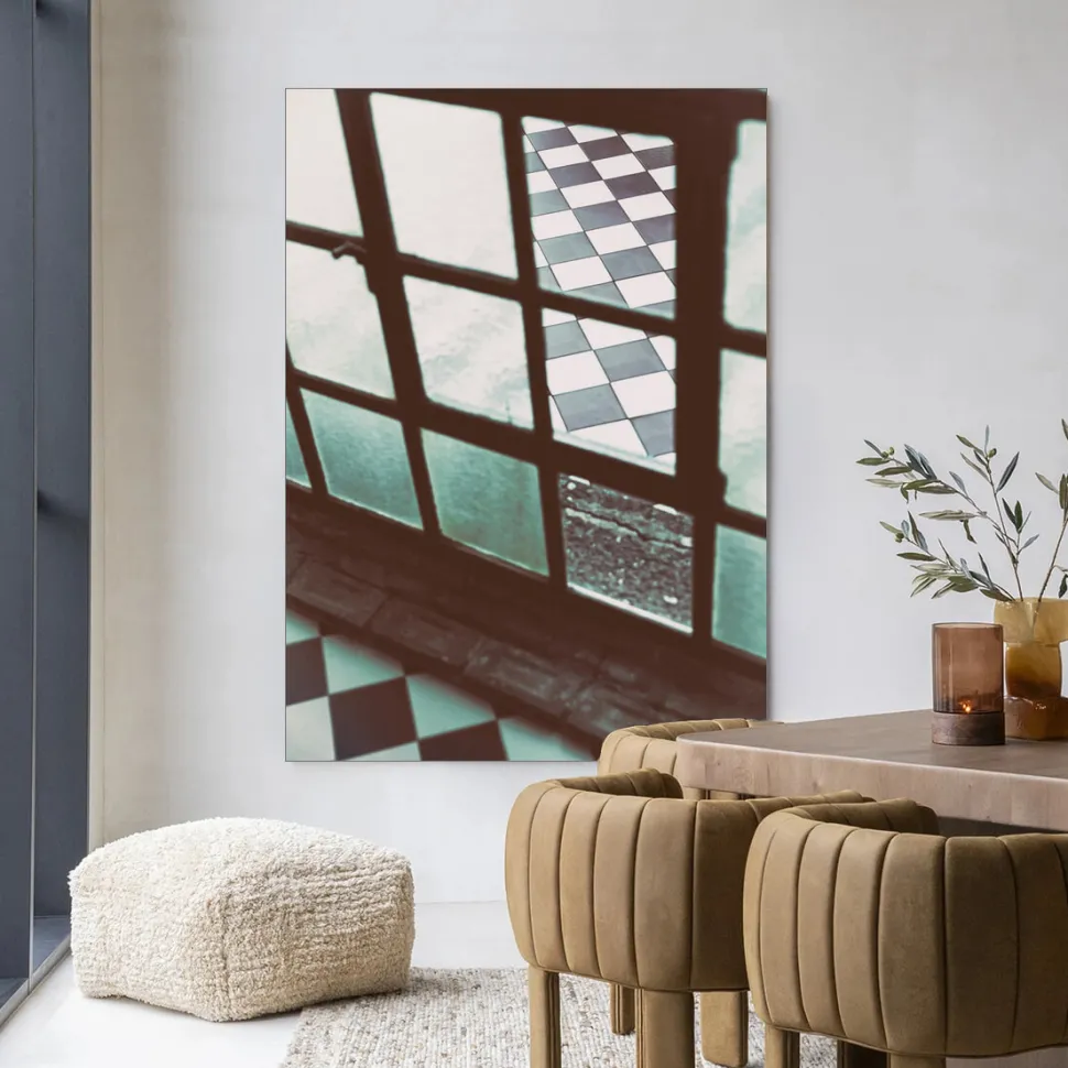 Wandkleed No Squaring @ My Door in maat en frame naar keuze