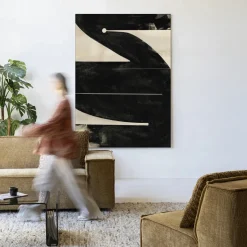 Wandkleed Nocturne Oasis in maat en frame naar keuze