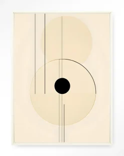 Wandkleed Osaka in maat en frame naar keuze