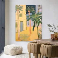 Wandkleed Otrobanda in maat en frame naar keuze