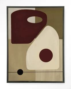 Wandkleed Polished in maat en frame naar keuze