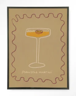 Wandkleed Poma in maat en frame naar keuze