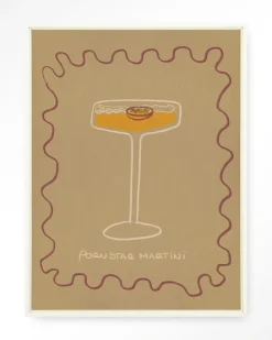 Wandkleed Poma in maat en frame naar keuze