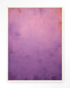 Wandkleed Purple in maat en frame naar keuze