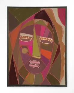 Wandkleed Quamatcha in maat en frame naar keuze