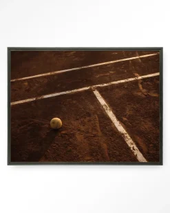 Wandkleed Quiet Court in maat en frame naar keuze