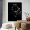Wandkleed Rawr Panther in maat en frame naar keuze