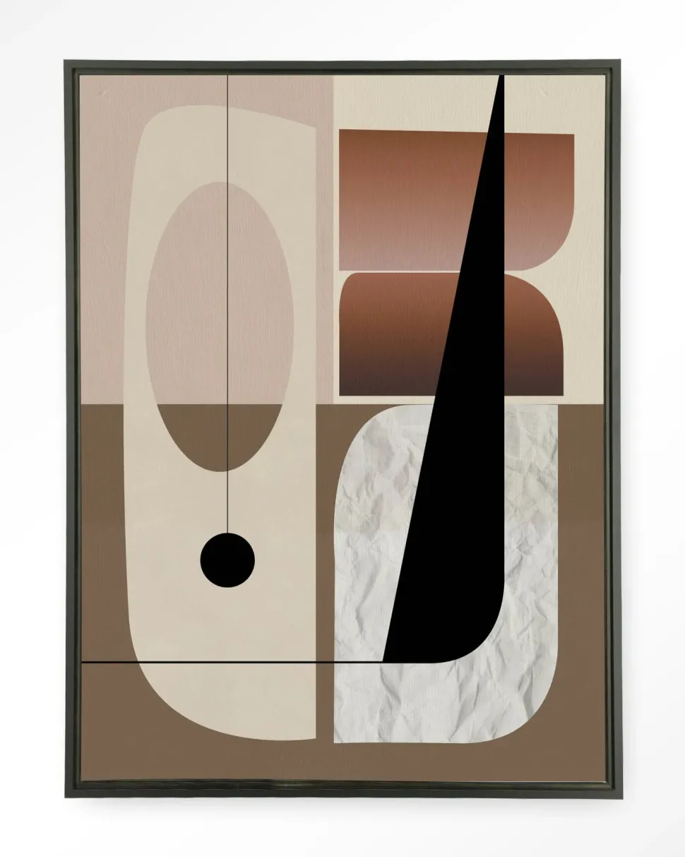 Wandkleed Refined in maat en frame naar keuze