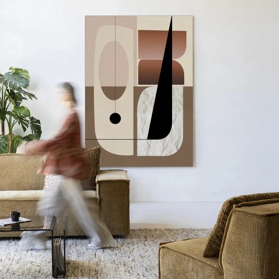 Wandkleed Refined in maat en frame naar keuze