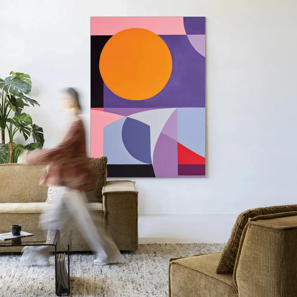 Wandkleed Repulsive in maat en frame naar keuze