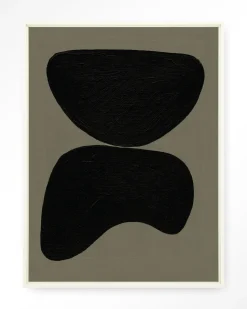 Wandkleed Rock Balance in maat en frame naar keuze