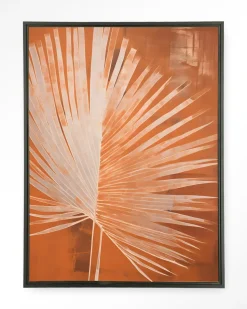 Wandkleed Rusty Palm in maat en frame naar keuze