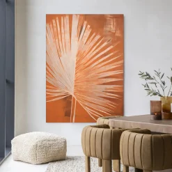 Wandkleed Rusty Palm in maat en frame naar keuze