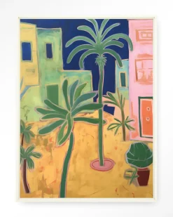 Wandkleed Santa Rosa in maat en frame naar keuze