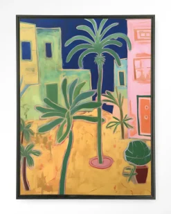 Wandkleed Santa Rosa in maat en frame naar keuze