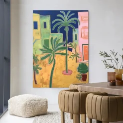 Wandkleed Santa Rosa in maat en frame naar keuze